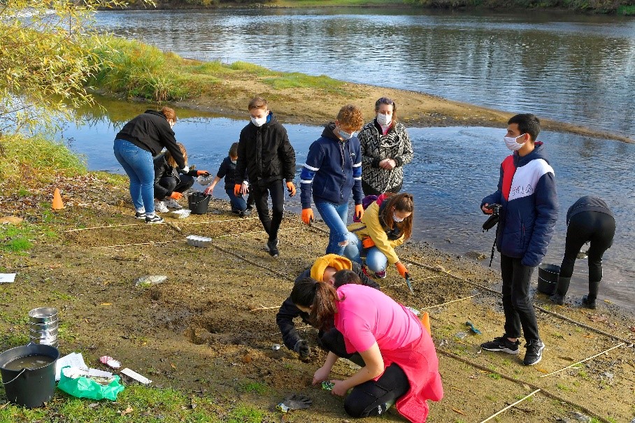 les élèves d ela classe CDSG en action