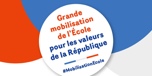 Mobilisation de l'École pour les valeurs de la République