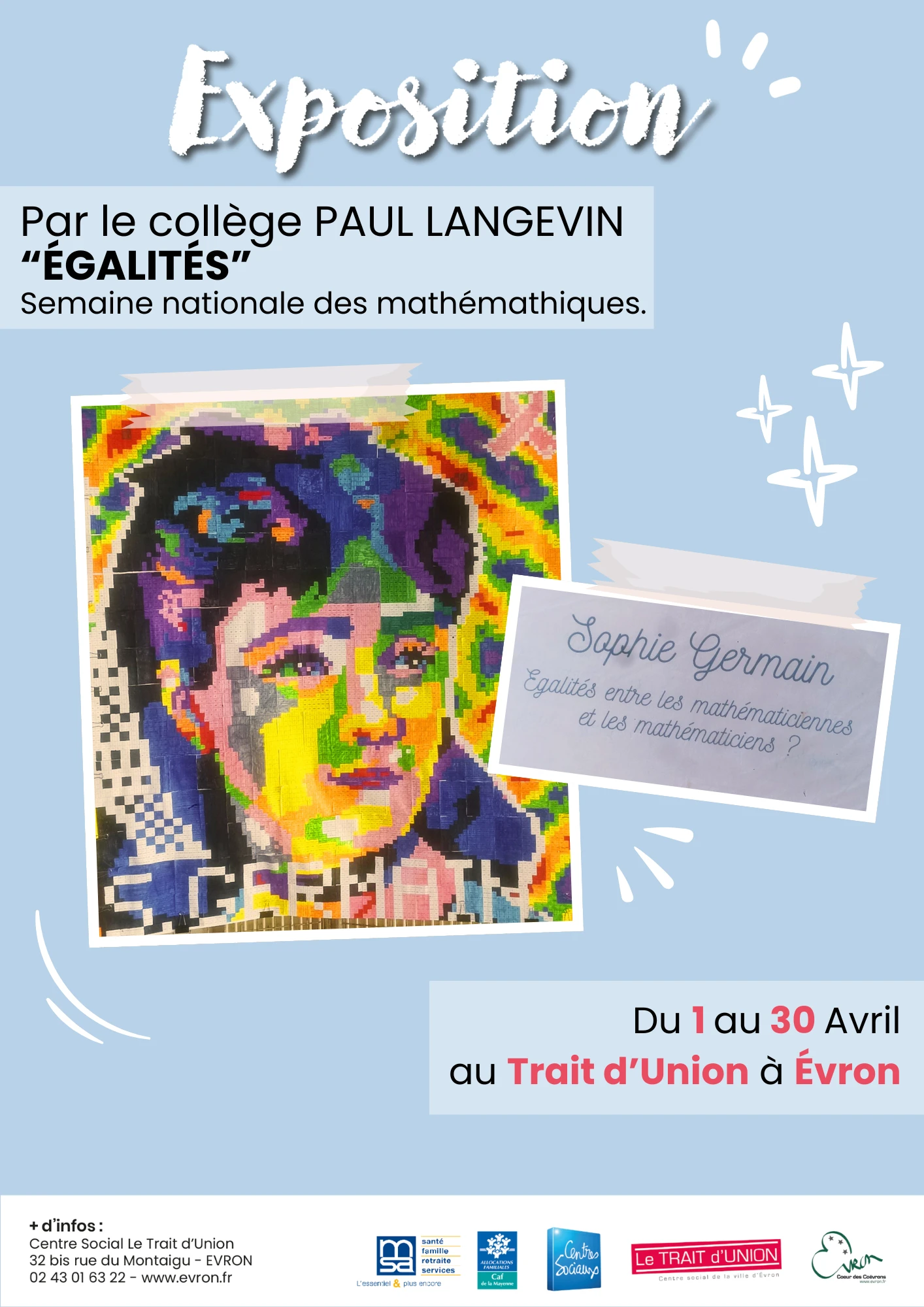 Affiche trait d'union