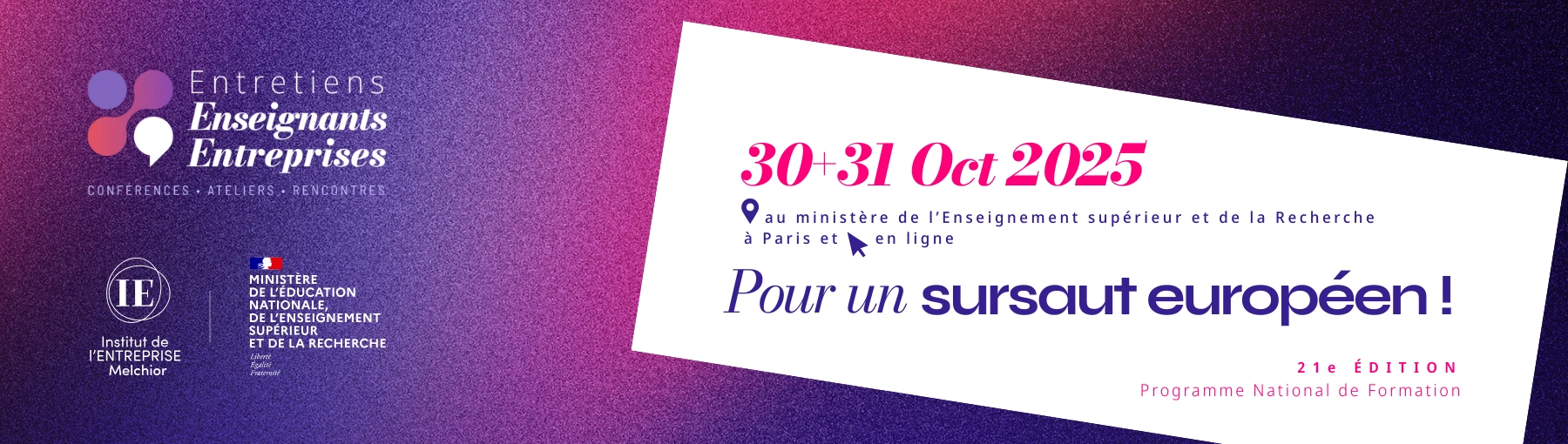 Bannière EEE 2025