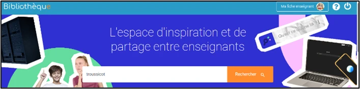 barre recherche biblio eprimo