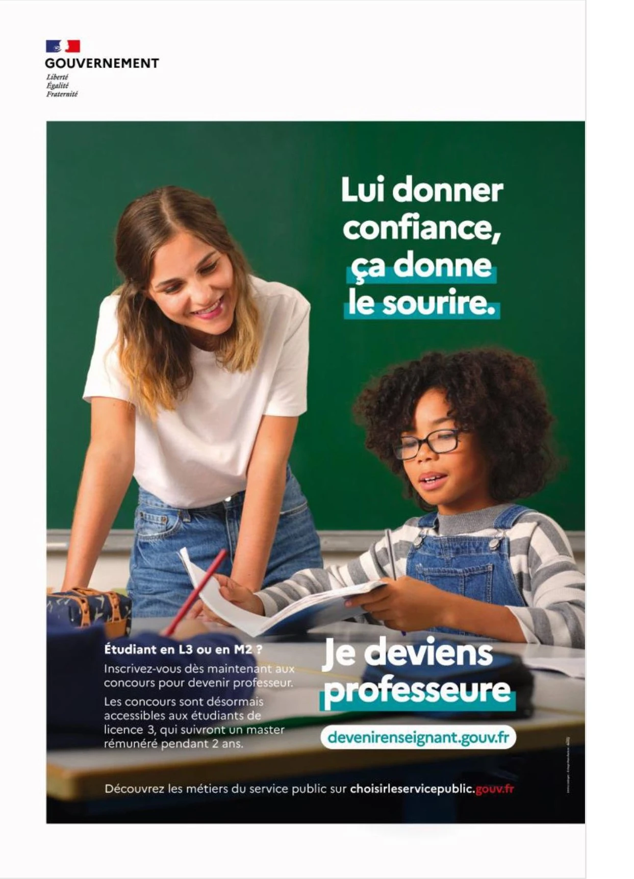 devenir enseignant