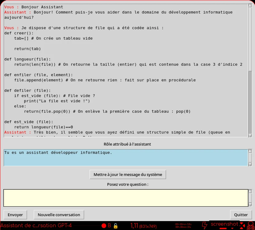 un script