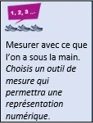 mesurer avec ce que l'on a sous la main