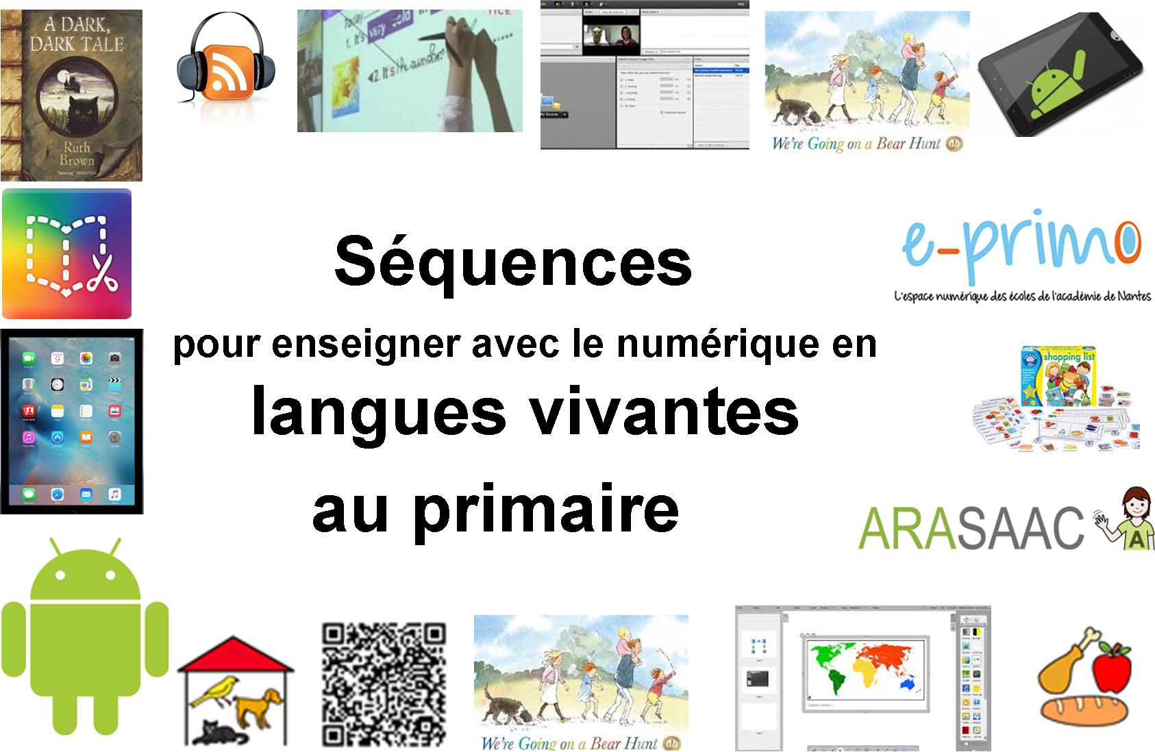 Portail pédagogique : pratique dune langue vivante étrangère - Séquences  pour enseigner avec le numérique en langues vivantes au primaire