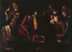 Georges de La Tour le reniement se saint pierre 1650