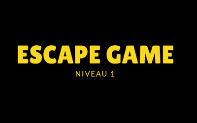 Escape Game : Mission starsun - Niveau 1