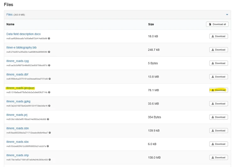 Copie d'écran Itiner-e