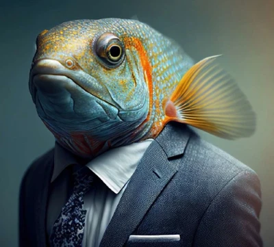 L'homme poisson David Wahl