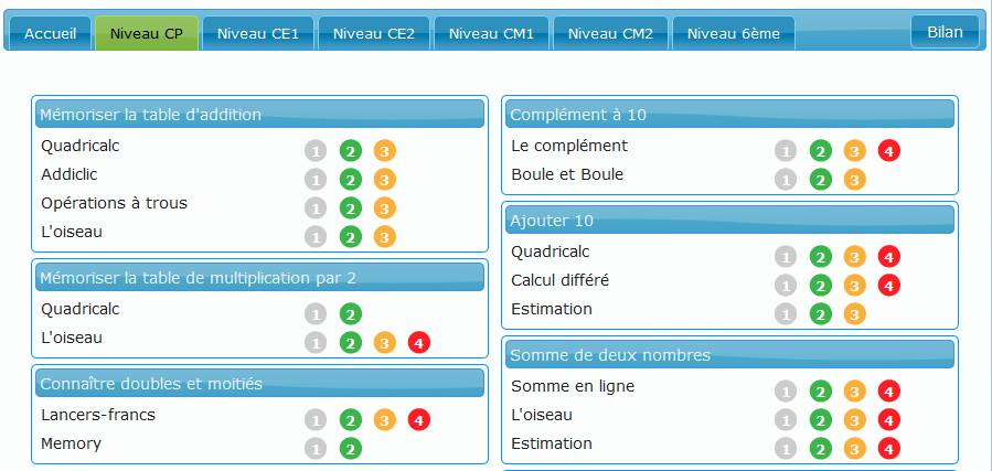 Les exercices - calculatice