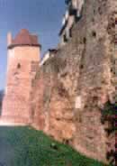 Détail de la muraille gallo-romaine du Mans