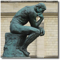 Vignette le penseur