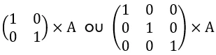 2 matrices