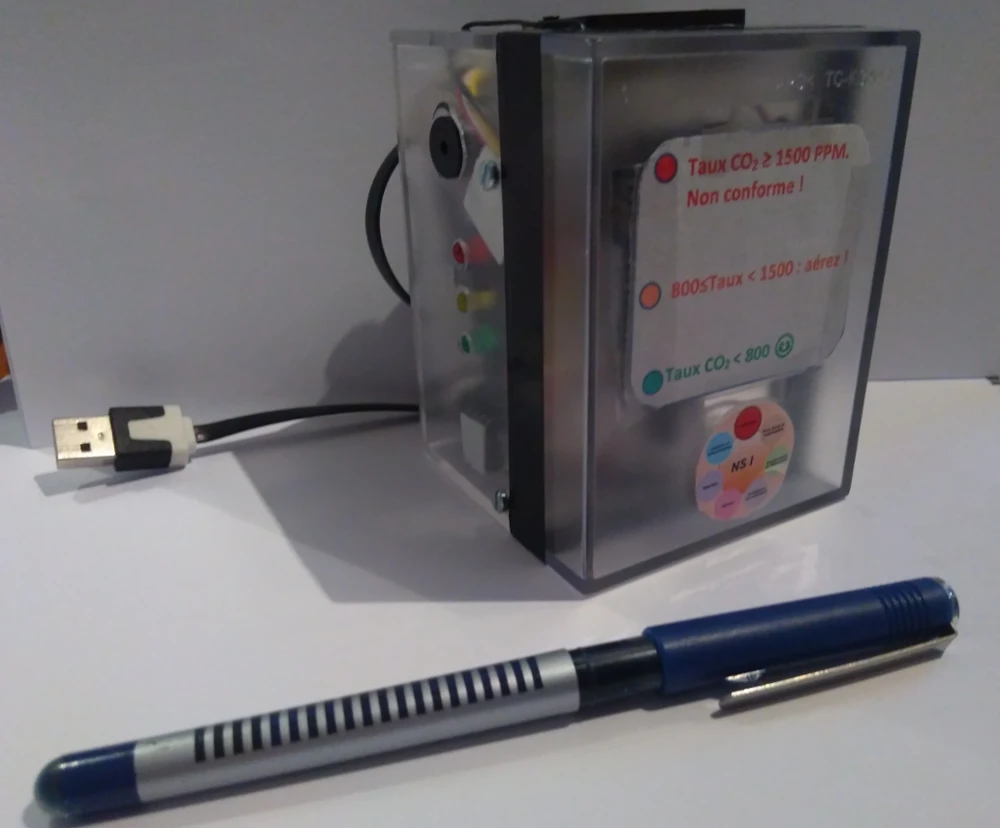 Mini projet de capteur de CO2