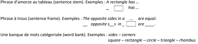 otr 11 exemples