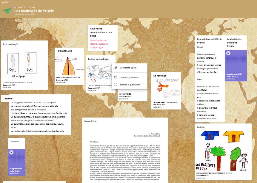 Portail Pedagogique Lettres Chroniques E Maginaires L Ecriture Collaborative Au Service D Un Projet Interdisciplinaire