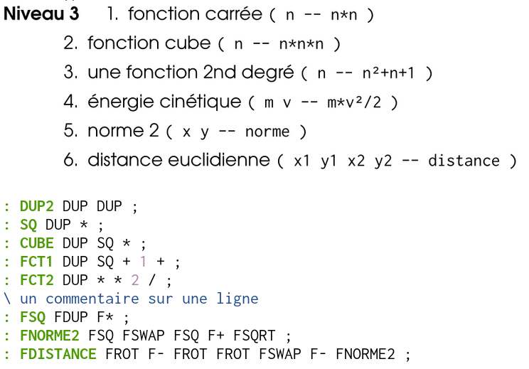 de nouvelles fonctions