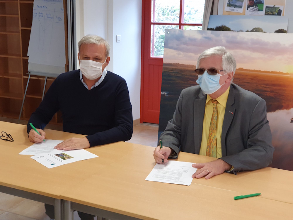 signature de la convention