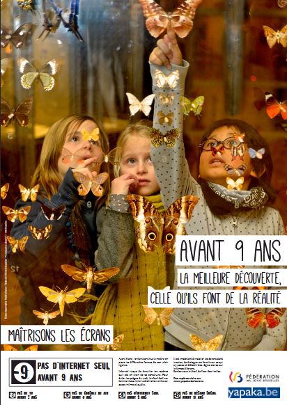 Affiche Semaine Sans Ecran - Avant 9 ans