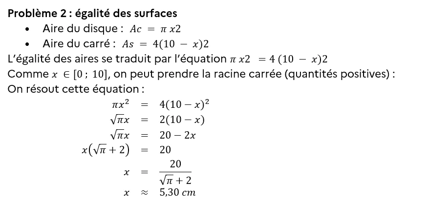 solution énoncé 2