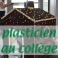 plasticien au collège Ste Pazanne