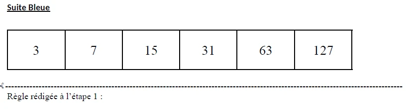 suite exemple étape 1
