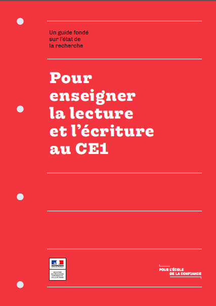 Pour enseigner la lecture et l’écriture au CE1