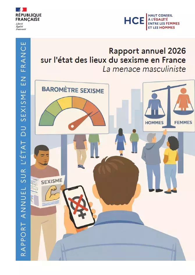 Visuel rapport annuel état des lieux sexisme